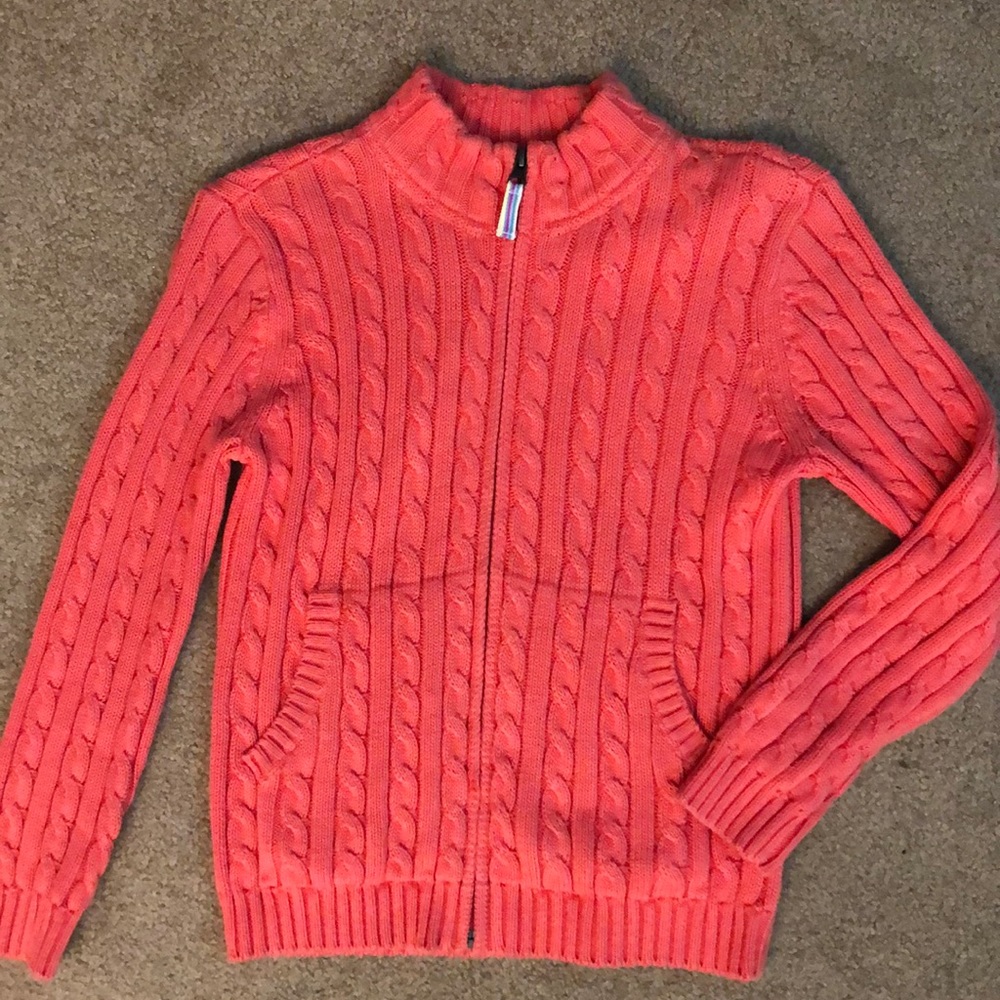 LL Bean knit cardigan